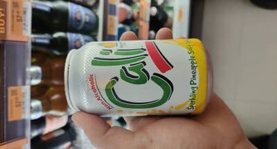 Cali Sparkling Pineapple Soft Drink