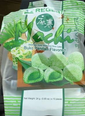 Mochi Buko Pandan Flavored