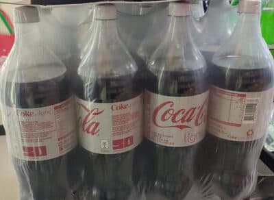the Coca-cola COCA COLA Light