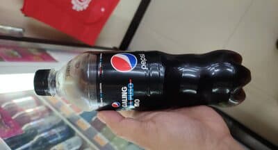 Pepsi Black in Bottle