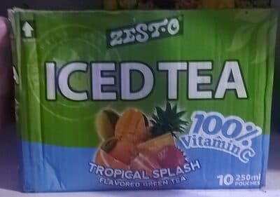 Zesto Iced Tea Tropical Splash