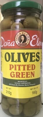 Doña Elena Green Olives Pitted