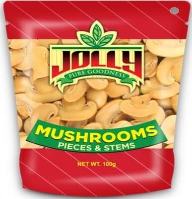 Jolly Mushroom Pieces & Stems