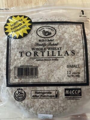 Village Gourmet Whole Wheat Tortilla