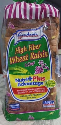 Gardenia High Fiber Wheat Bread