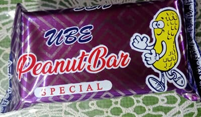 Miramar Confectioners Ube Peanut Bar