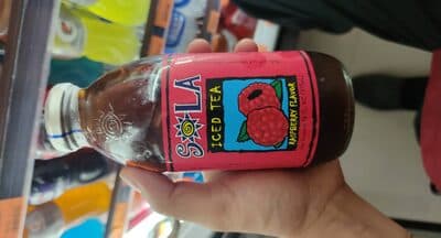 Sola Iced Tea Raspberry