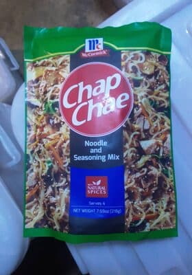 Chap Chae Noodle and Seasoning Mix