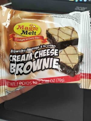 Magic Melt Cream Cheese Brownie