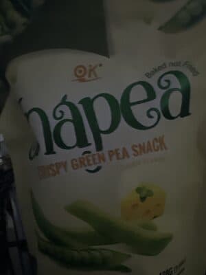 OK Shapea (Crispy Green Pea Snack)