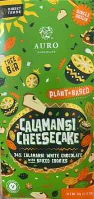 Calamansi White Chocolate with Spiced Cookies
