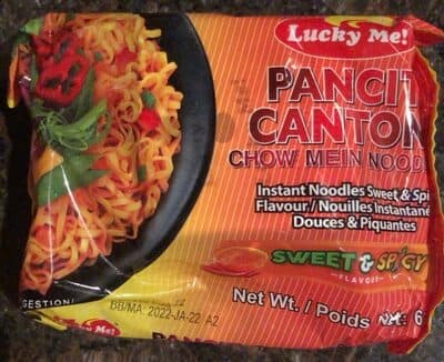 Lucky Me! Gebratene Instant - Nudeln - Chow Mein with Sweet and Spicy