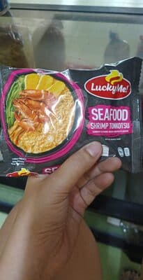 Lucky Me Seafood Shrimp Tonkotsu