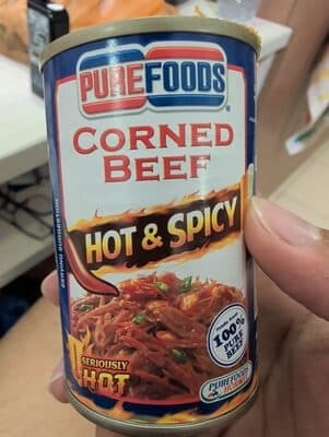 Purefoods Corned Beef (Hot & Spicy)