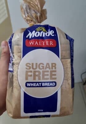 Monde Nissin Sugar Free Wheat Bread