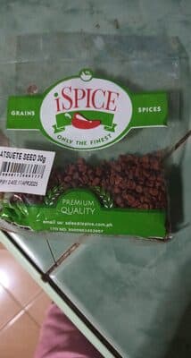 Atsuete Seed (Condiment)