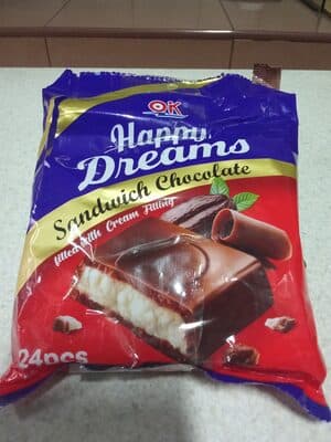 OK Happy Dreams Sandwich Chocolate