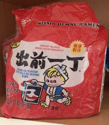 Nissin Instant Noodle Sesame Oil Flavoured
