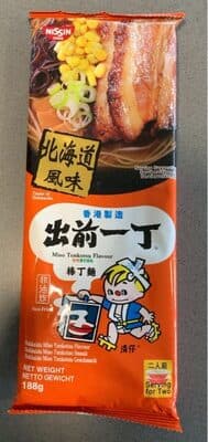 Nissin Soupe Hokkaido Miso Tonkotsu Flavour