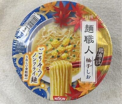 Nissin Noodle Yuzu Shio