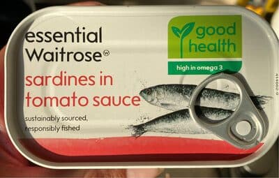 Essential Waitrose Sardines in Tomato Sauce