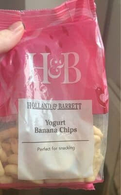 Holland & Barrett Yogurt Banana Chips