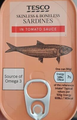 Tesco Sardines in Tomato Sauce