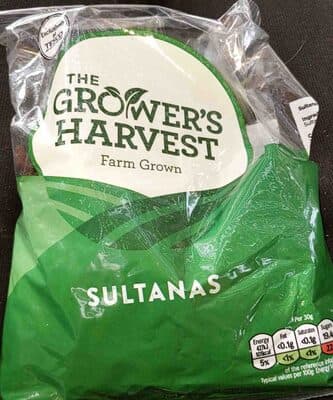 the Growers Harvest. Sultanas
