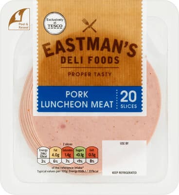 Tesco Pork Luncheon Meat