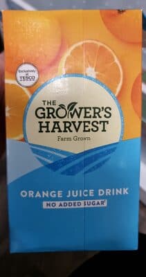 Tesco - Growers Harvest Orange Juice Drink
