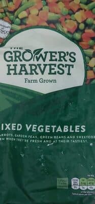 Tesco Growers Harvest Frozen Mixed Vegetables