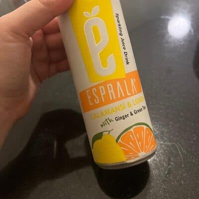 Esprala Sparkling Calamansi & Lemon Fruit Drink with Botanical Extracts & Sweetener