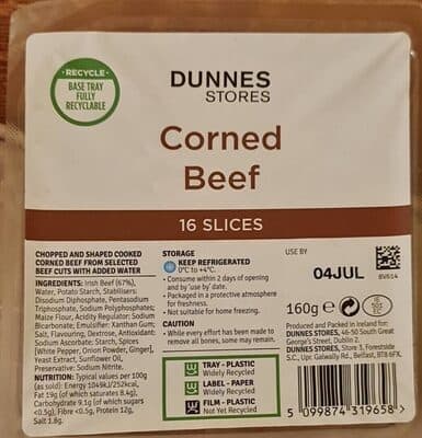 Dunnes Stores Corned Beef
