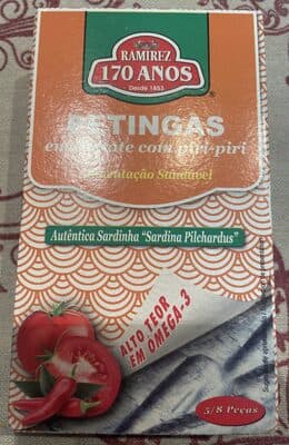 Ramirez Petingas Em Tomate Com Piri-piri