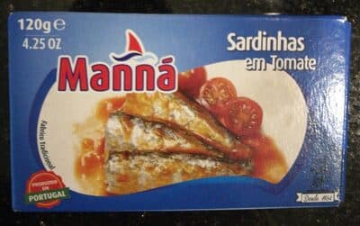Manná Sardinhas Em Tomate