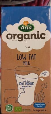 Arla Organic Low Fat Milk