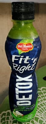 Del Monte Quality Fit 'N Right Detox Apple Cucumber Flavor