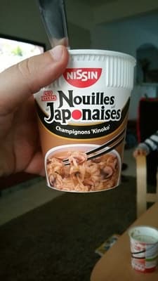 Nissin Nouilles Japonaises - Champignons 'Kinoko'