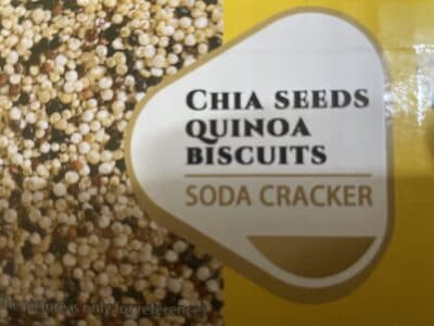 Chia Seeds Quinoa Biscuits - Soda Cracke Mr. Squirrel