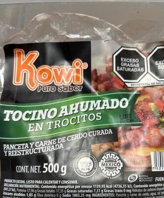 Kowi Tocino Ahumado En Trocitos