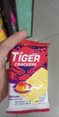 Tigers Crackers Leche Flan