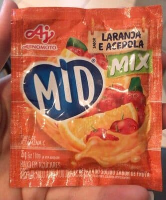Ajinomoto Laranja E Acerola