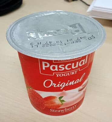 Pascual Pasteurized Yogurt Original , Strawberry Flavor