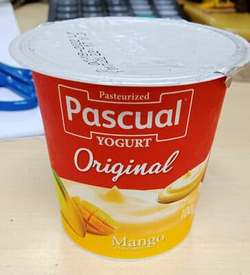 Pascual Pasteurized Yogurt, Mango Flavor