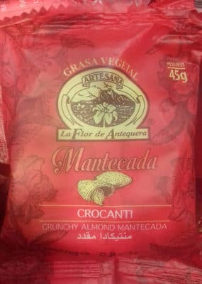 La Flor de Antequera Mantecada Crocanti Grasa Vegetal