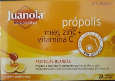 Juanola Pastillas Própolis