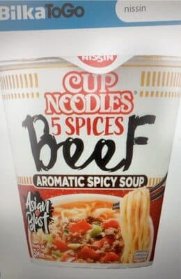 Nissin 5 Spice Beef
