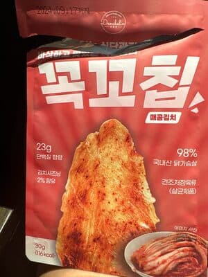 Danchelin (Korean Brand) Dried Chicken Breast (Kimchi Flavor)
