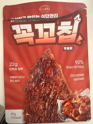 Danchelin (Korean) Dried Chicken Breast (Korean) Spicy Kimchi
