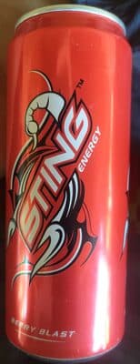 Sting Energy Drink Strawberry